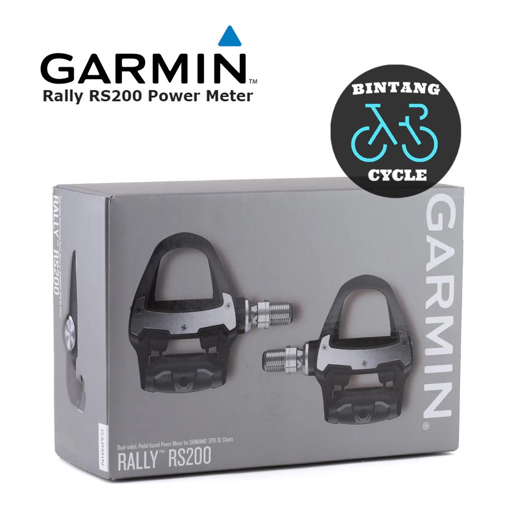 Jual Garmin Rally RS200 Dual Power Meter Cleat Pedal Shimano Keo