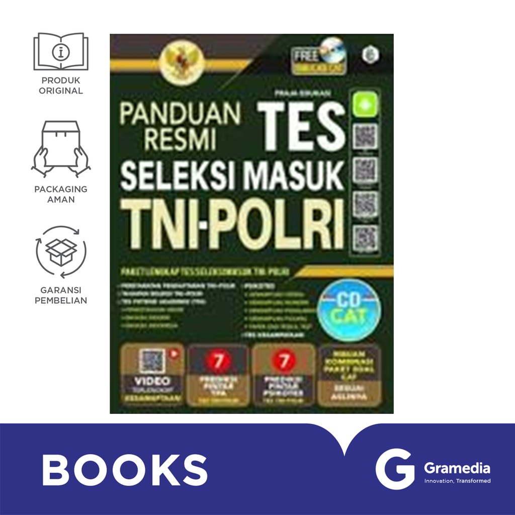 Jual Panduan Resmi Seleksi Tes Masuk Tni Polri Shopee Indonesia