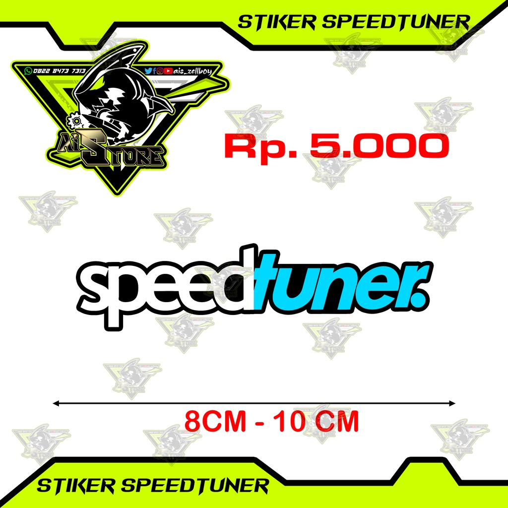 Jual Stiker Speedtuner Shopee Indonesia