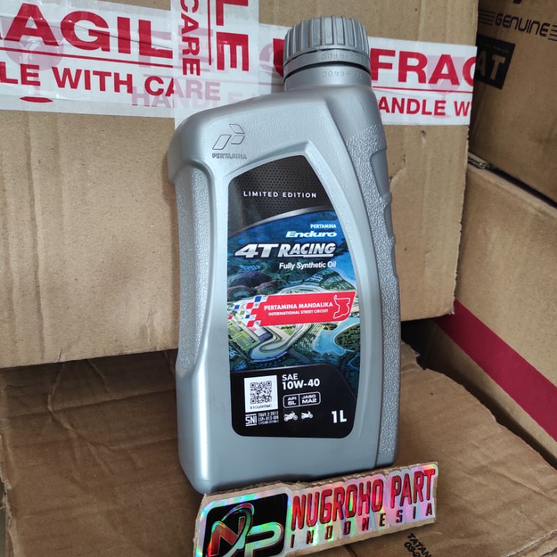 Jual Oli Pertamina Enduro Racing 4T SAE 10W 40 1liter Original Asli