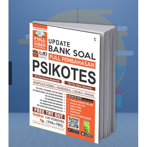 Jual Buku Psikotes Update Bank Soal Psikotes Tpa Tbs Shopee Indonesia