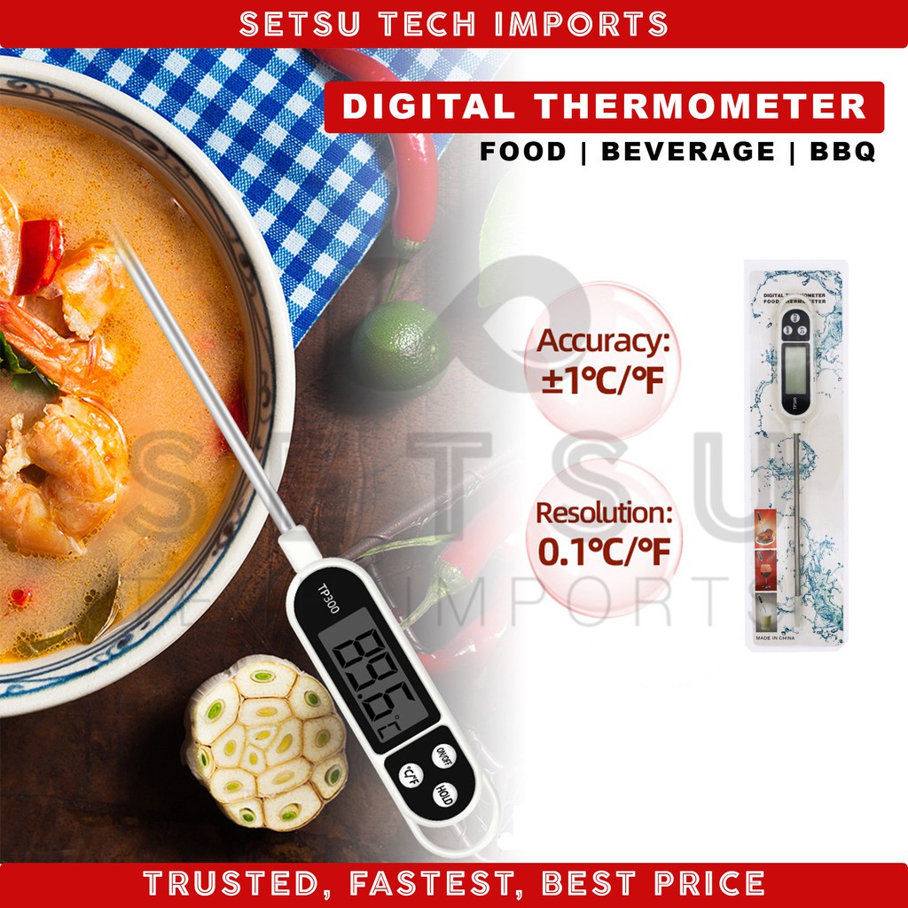 Jual Food Thermometer Termometer Makanan Minuman Digital Pengukur Suhu