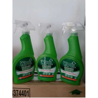 Jual Wipol Power Clean Disinfectant Spray 500ml Shopee Indonesia