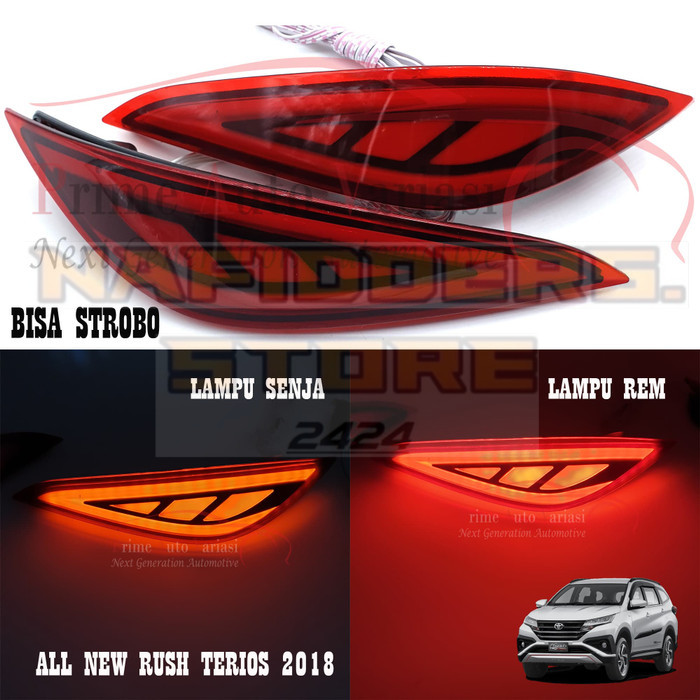 Jual Lampu Reflektor Bumper Belakang All New Rush Terios