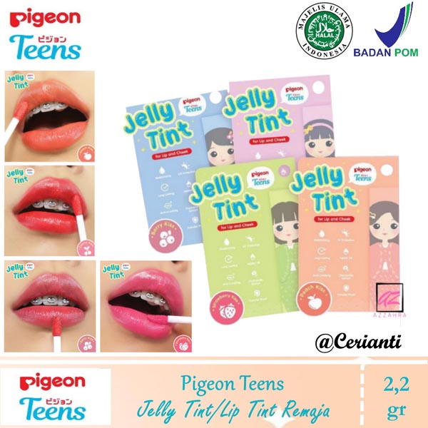 Jual PIGEON Teens Jelly Tint 2 2gr Lip And Cheeck Pelembab Bibir BPOM