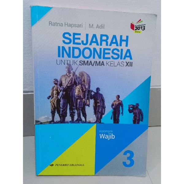 Jual Buku Sejarah Indonesia Kelas Xii Sma Ma Shopee Indonesia