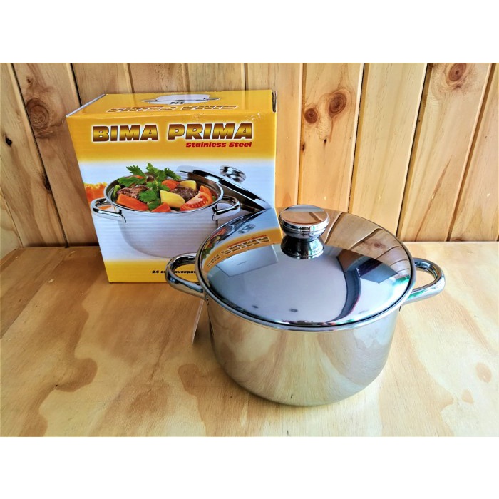 Jual Bima Prima Saucepot Panci Cm Stainless Steel Kompor Induksi