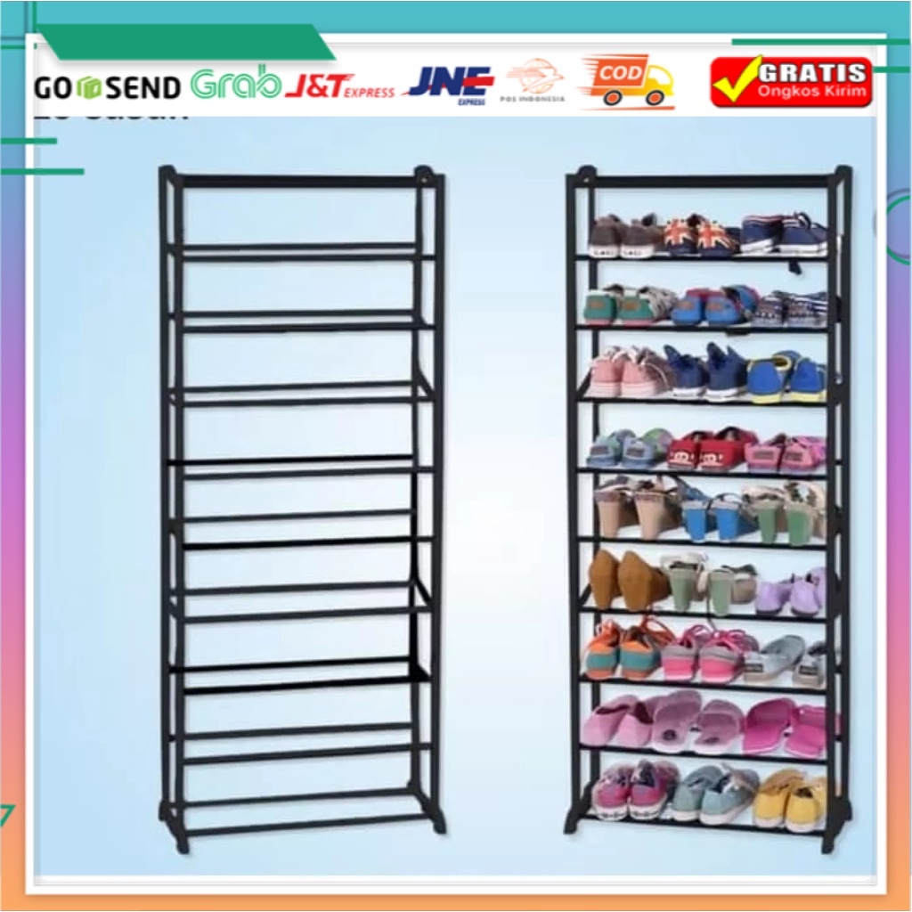 Jual Rak Sepatu Amazing Shoes Rack Rak Sepatu Susun Original Resmi