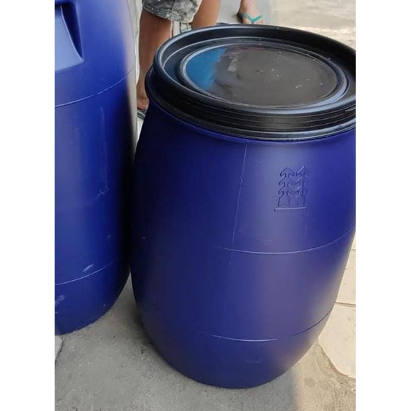 Jual Tong Sampah Tong Biru L Gentong Air Dan Drum Shopee Indonesia