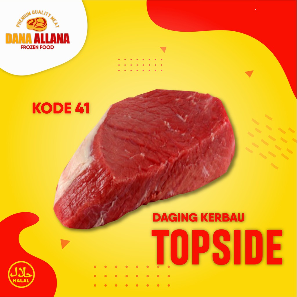 Jual Daging Kerbau Frozen Bagian Topside Kode Nomor Shopee