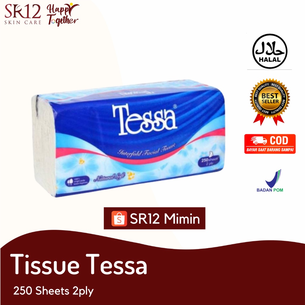 Jual Tissue Tessa Sheets Ply Tisu Tessa Tisu Wajah Shopee