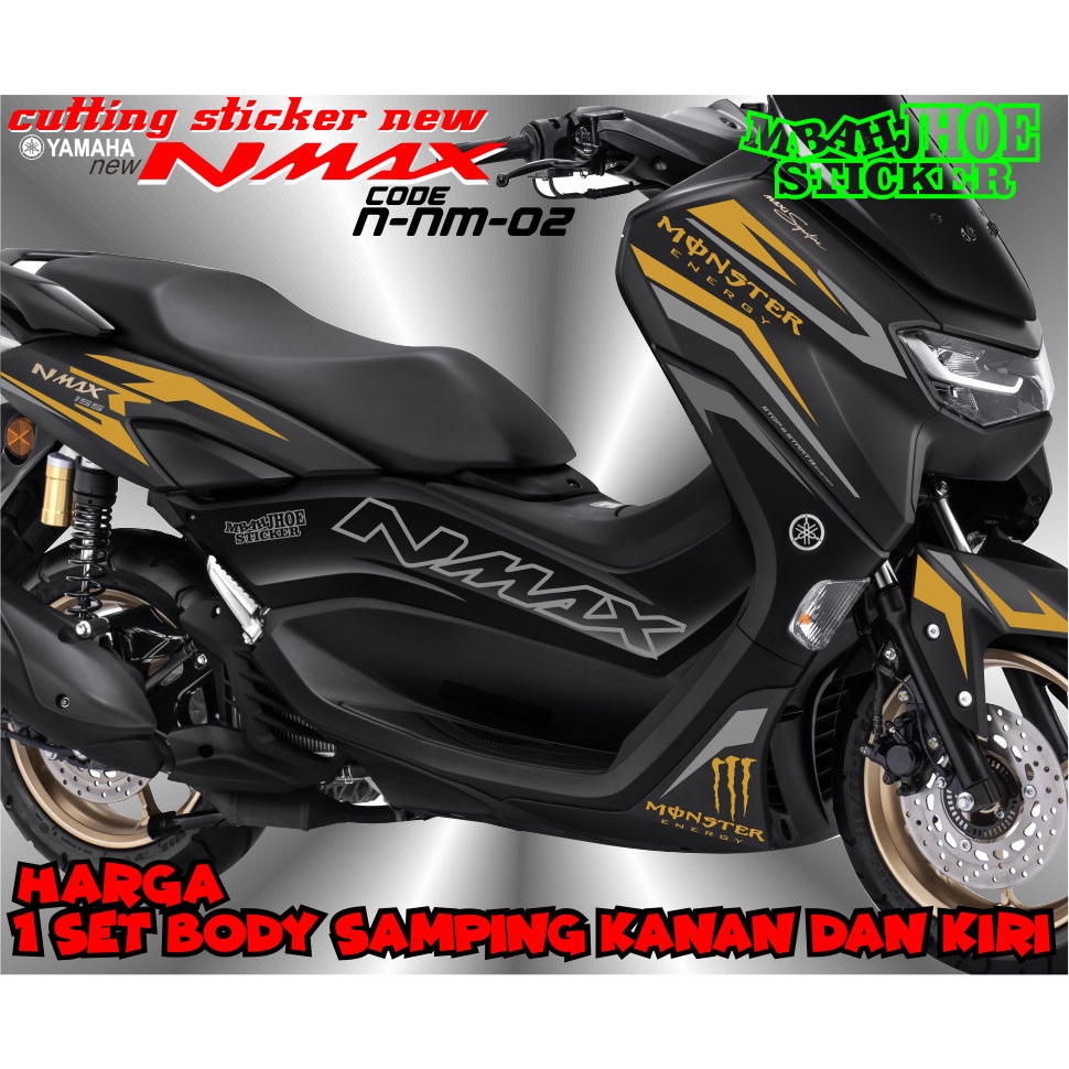 Jual STICKER MOTOR N MAX 2022 1 SET KANAN KIRI Shopee Indonesia