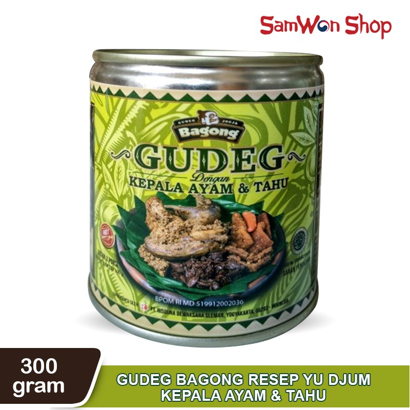 Jual Terbaru Kp Gudeg Kaleng Bagong Resep Yu Djum Gram Gudeg