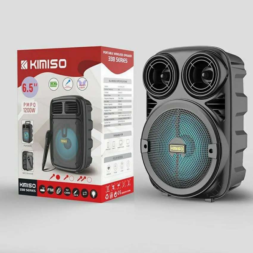 Jual Speaker Bluetooth Bonus Mic Inci Salon Aktif Portable