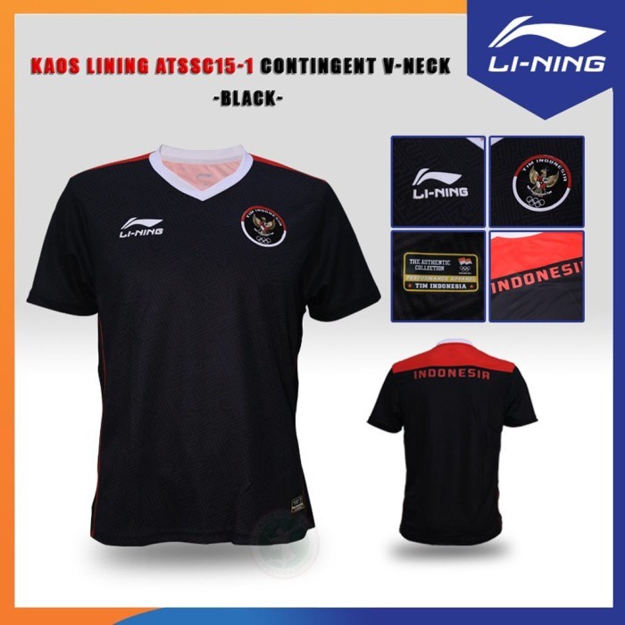 Jual Lining Atssc T Shirt Jersey Kaos Badminton Original Lining