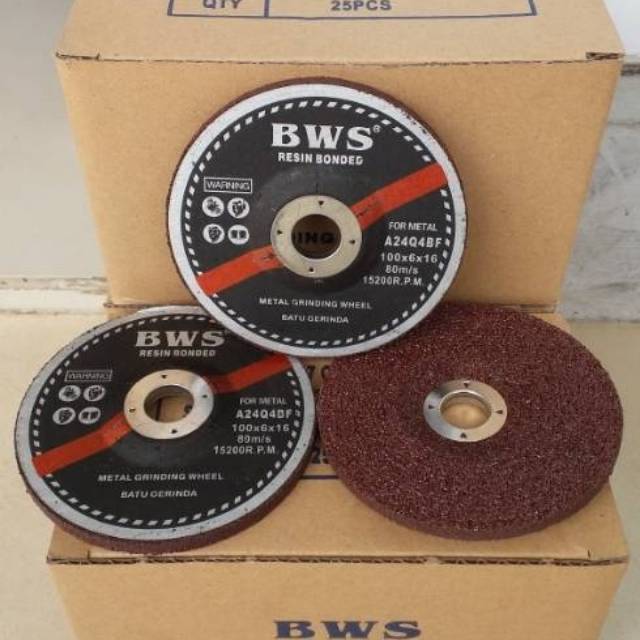 Jual Mata Gerinda Potong Kasar Amplas Poles Besi Grinding Wheels Bws