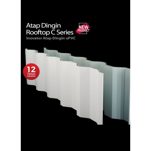 Jual Atap UPVC ROOFTOP Type C Series Shopee Indonesia