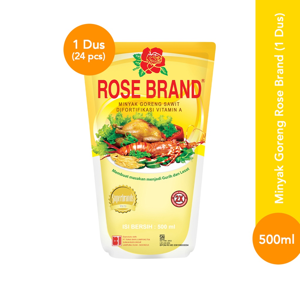 Jual Paket Hemat Minyak Goreng Rose Brand Ml Dus Shopee Indonesia