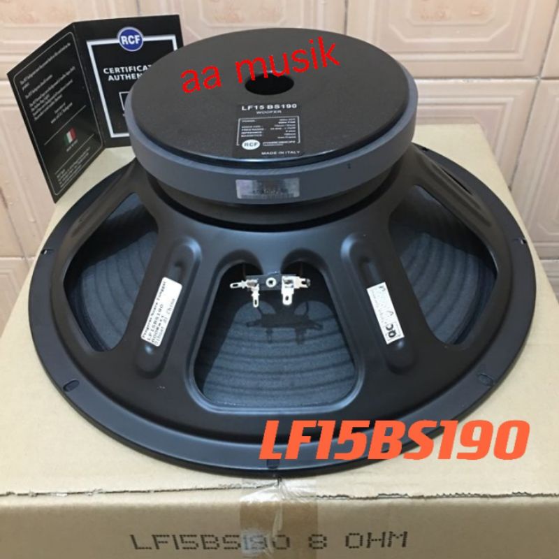 Jual SPEAKER COMPONENT RCF LF15BS190 WOOFER 15 INCH Shopee Indonesia