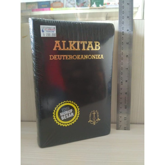 Jual Alkitab Deuterokanonika Extra Letter Edisi Huruf Besar Shopee