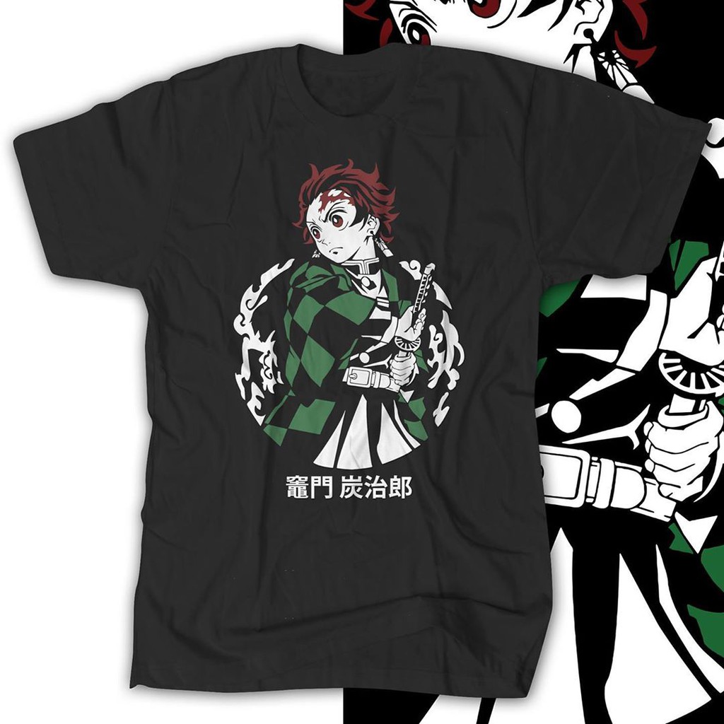 Jual Kaos Anime Kimetsu No Yaiba Premium Kamado Tanjiro Kamikaze Id