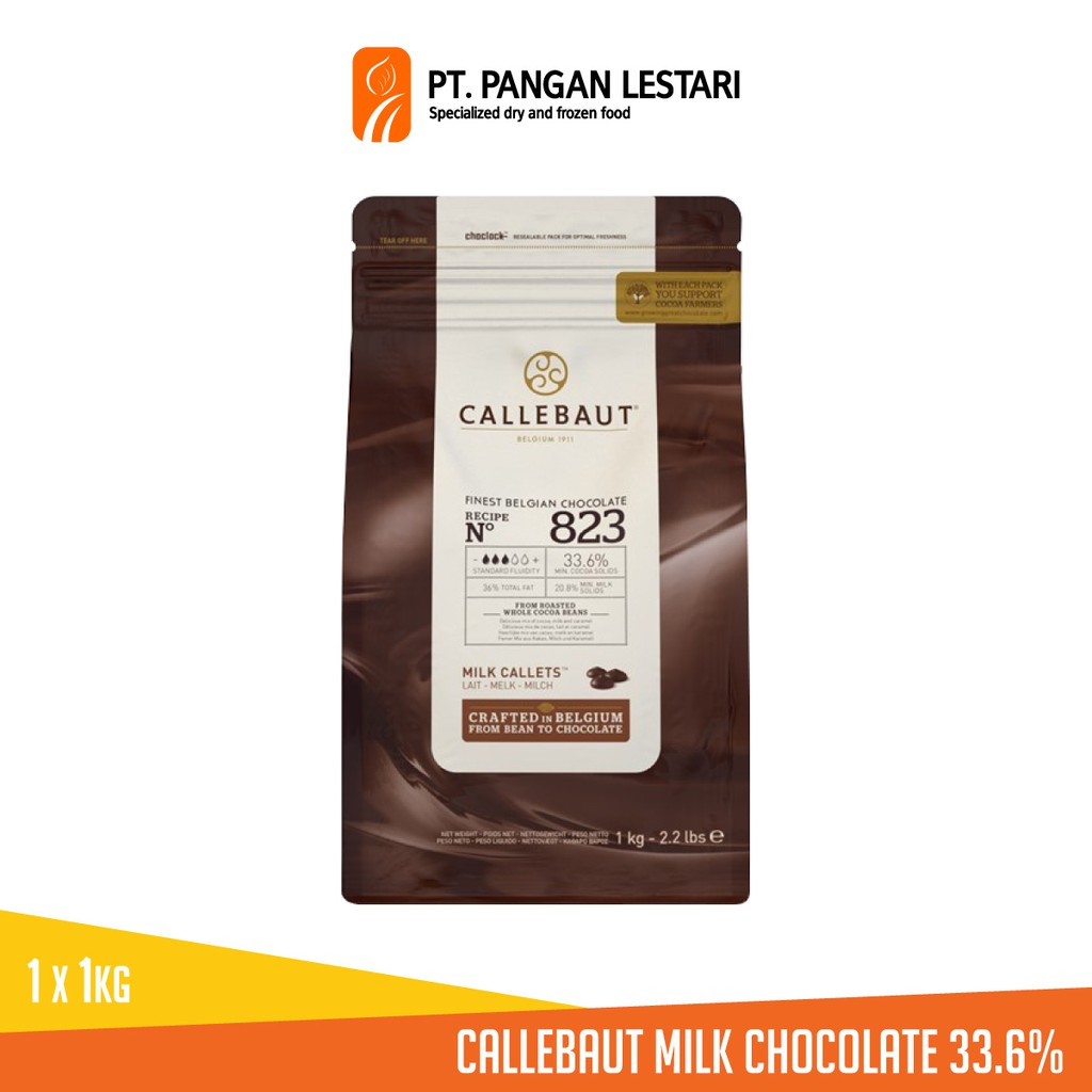 Jual Callebaut Milk Chocolate Couverture Kemasan Kg