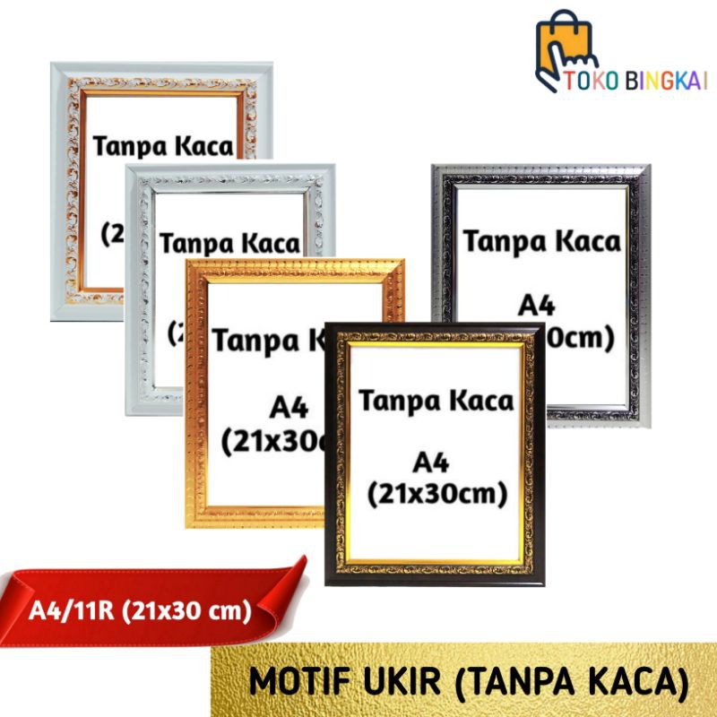 Jual Frame Foto A4 Tanpa Kaca Bingkai A4 Tanpa Kaca Pigura A4 21x30 Cm