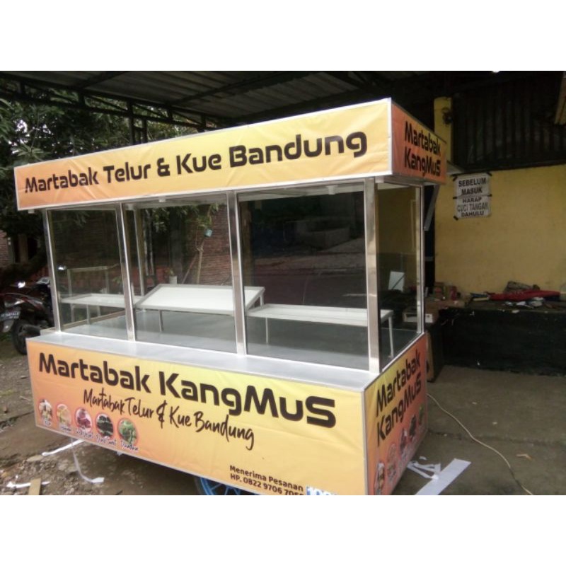 Jual Gerobak Martabak Mewah Murah Shopee Indonesia