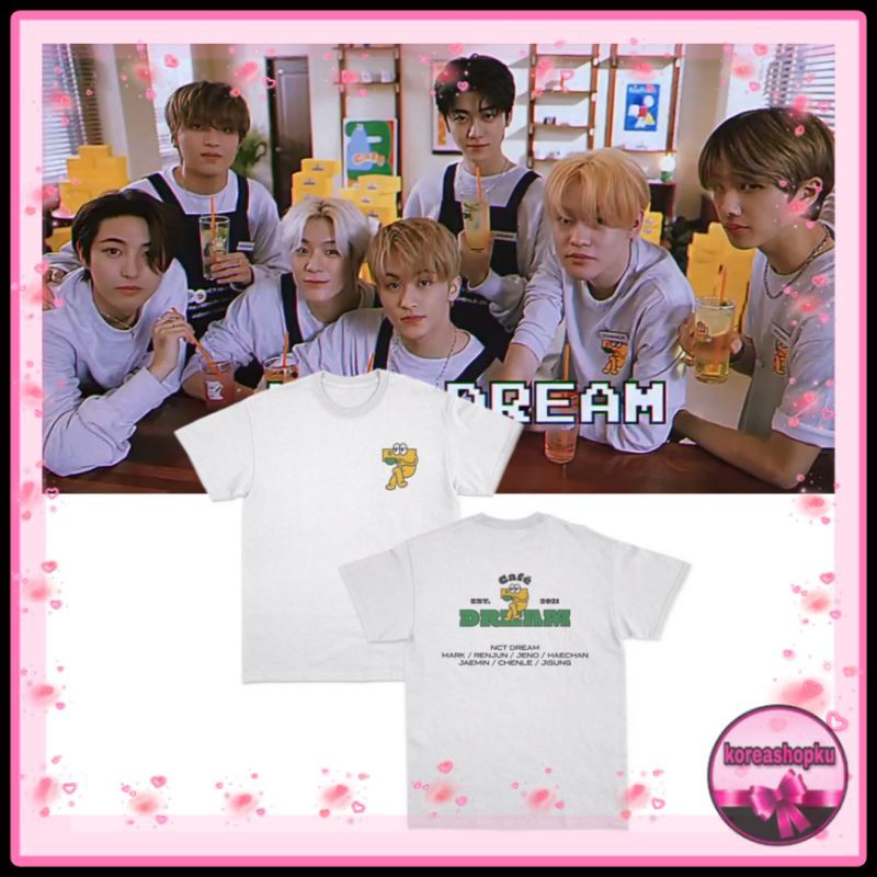 Jual T Shirt Nct Dream Cafe Dream Baju Kaos Kpop Tshirt Jaemin Jisung