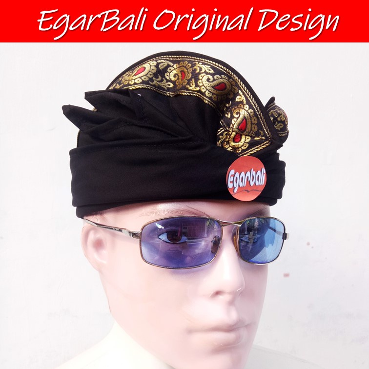 Jual Egarbali Udeng Bali Hitam Tepi Pasupati Shopee Indonesia