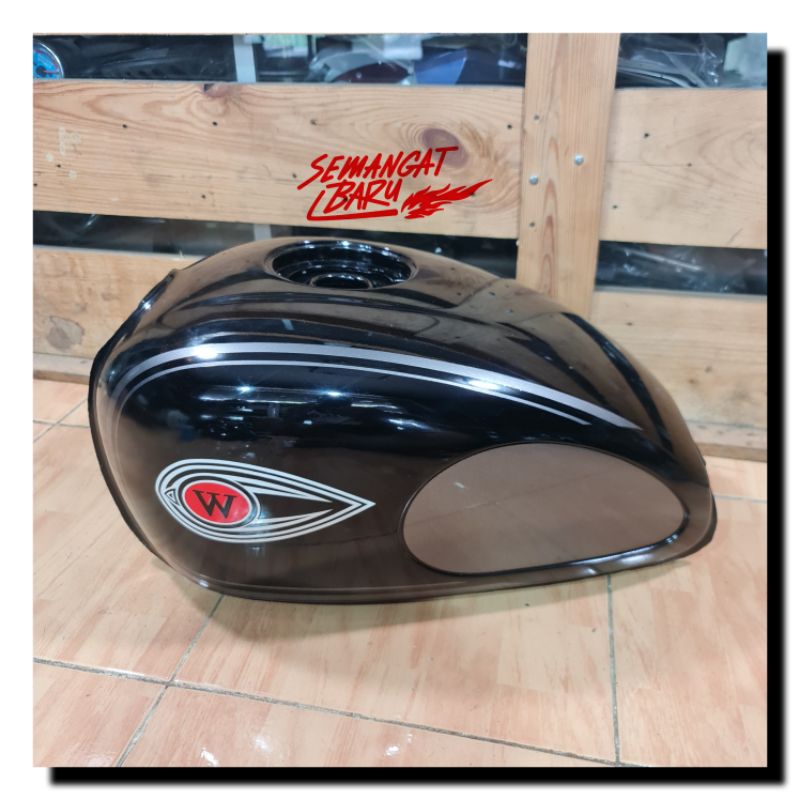 Jual TANGKI W175 CUSTOM KUALITAS PREMIUM COCOK MDE W175 TUTUP TANGKI