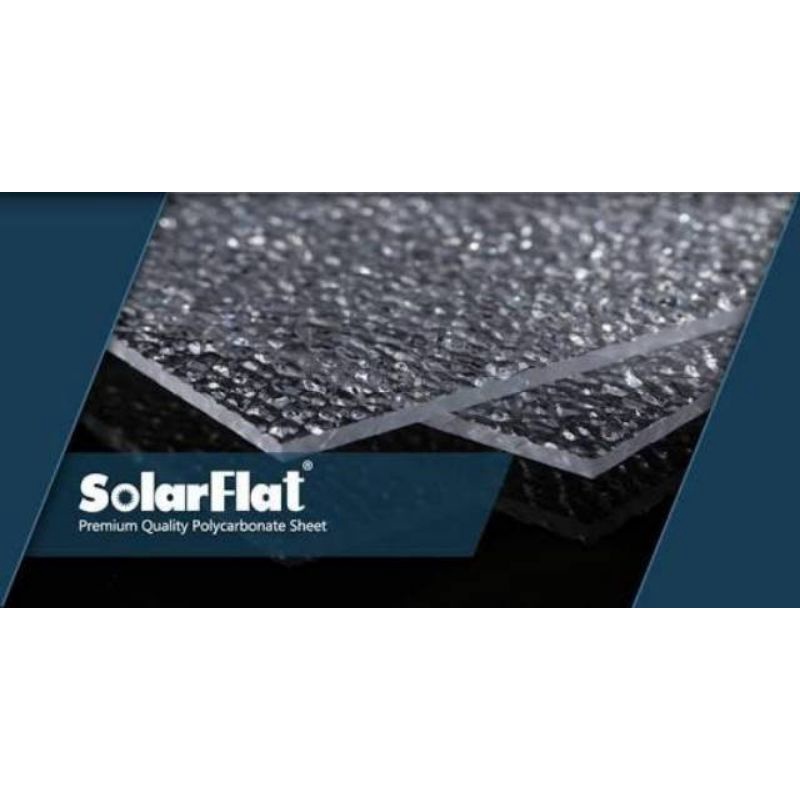 Jual Polycarbonate Solid SOLARFLAT SOLARTUFF SOLID Harga PER Meter