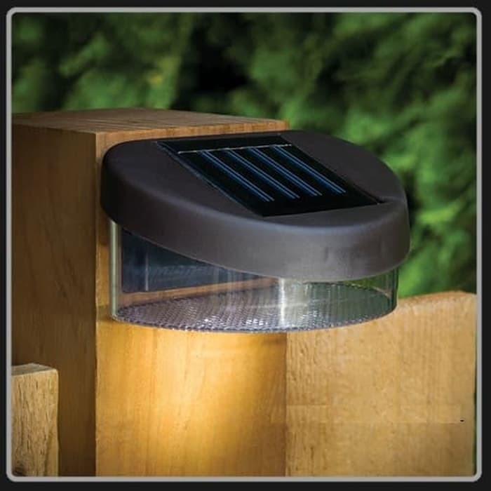 Jual Lampu Solar Panel Taman Led Tempel Dinding Recharge Outdoor