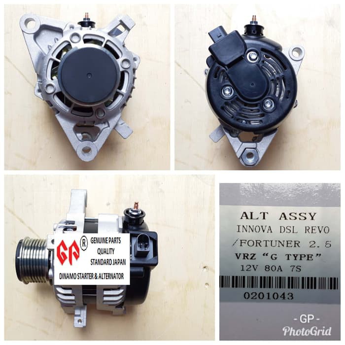 Jual Dinamo Alternator Gp Toyota Innova Dsl Reborn Fortuner