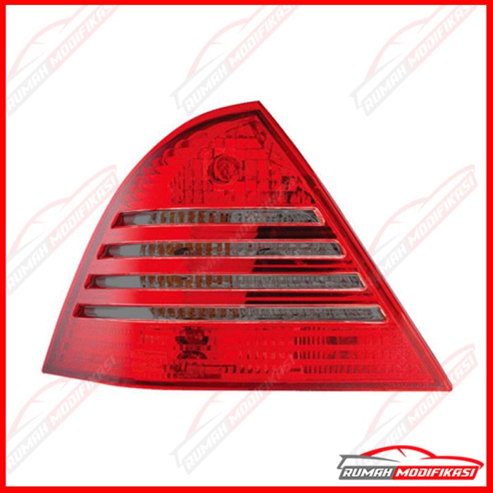 Jual STOP LAMP BENZ W203 2000 2004 CRYSTAL RED SMOKE EAGLEEYES