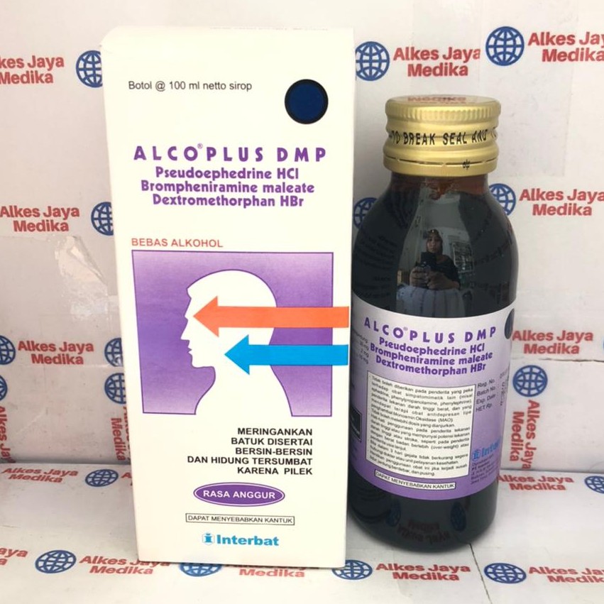 Jual Alco Plus Dmp Sirup Ml Obat Batuk Pilek Shopee Indonesia