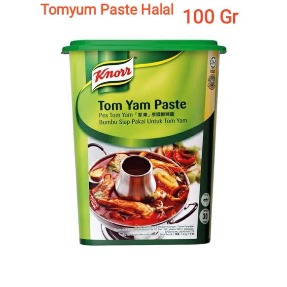 Jual KNORR TOM YUM PASTE BUMBU TOM YAM TOMYUM TOMYAM 100gr Sukiyaki