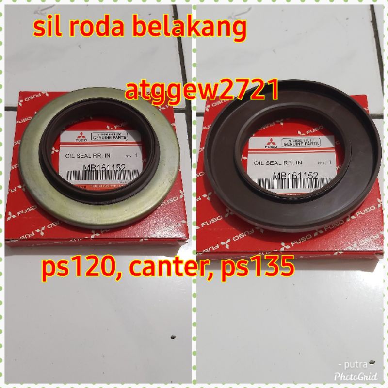 Jual SEAL SIL RODA BELAKANG DALAM PS120 PS135 PS125T CANTER MB161152