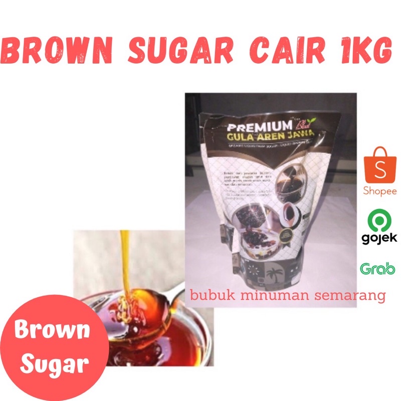 Jual Brown Sugar Cair Gula Merah Cair Gula Aren Cair Murah Ml Kg