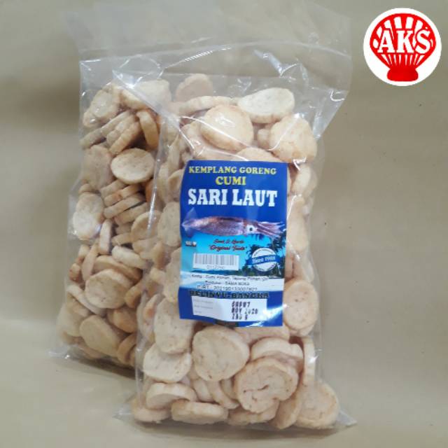 Jual Kemplang Cumi Mini Goreng Sari Laut Makanan Khas Bangka Shopee