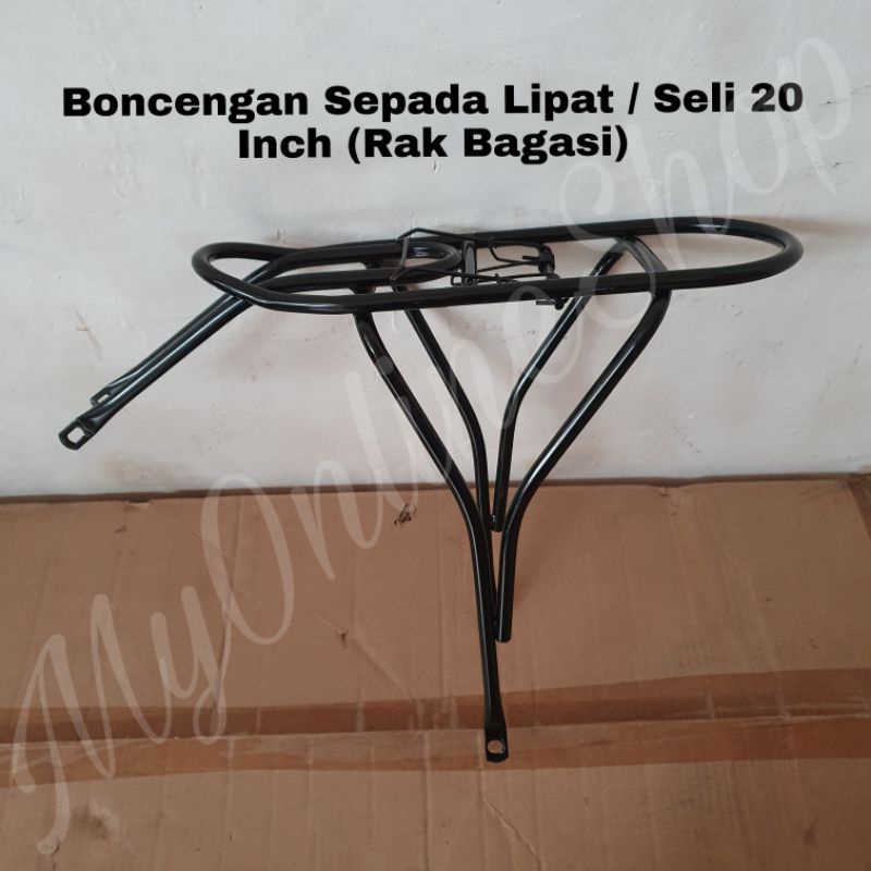 Jual Boncengan Sepeda Lipat Seli Folding Bmx Mini Minion Inch Rak