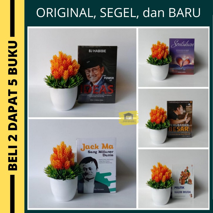 Jual Paket The Power Of Ideas Bj Habibie Jack Ma Sang Miliuner Dunia