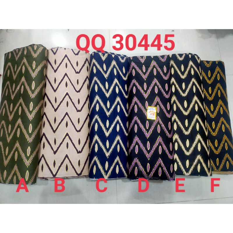 Jual Kain Batik Katun Motif Zig Zag Qq Bahan Katun Batik Halus Motif