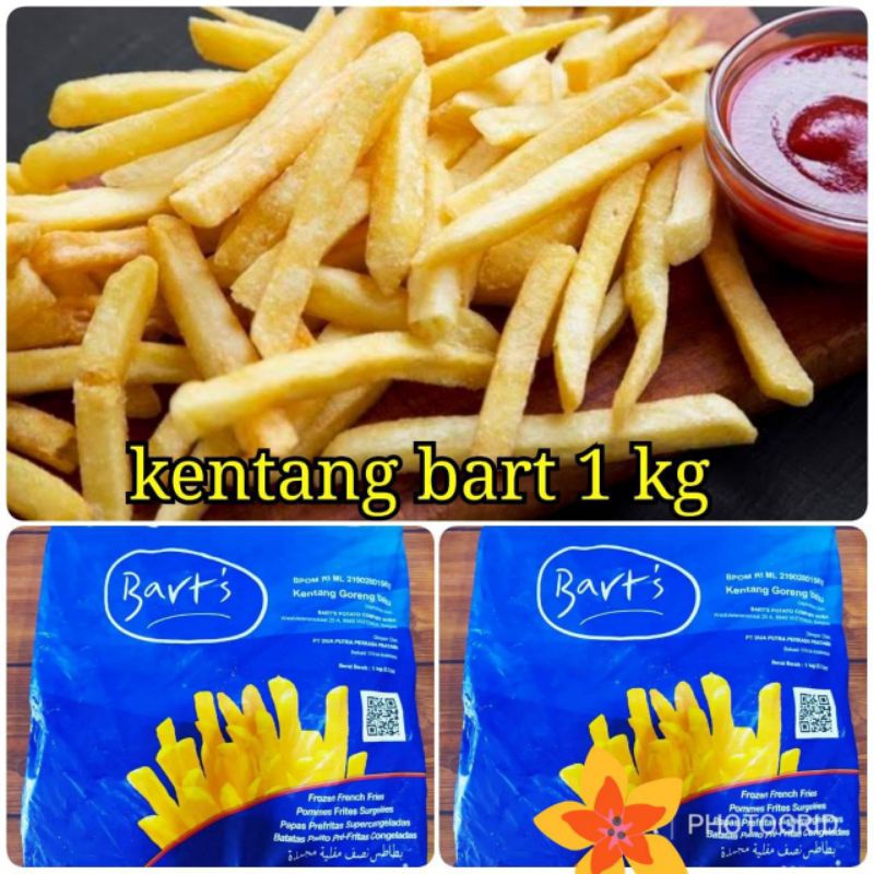 Jual Kk Kentang Goreng Shoestring Straight Cut Crinkle Cut Kg