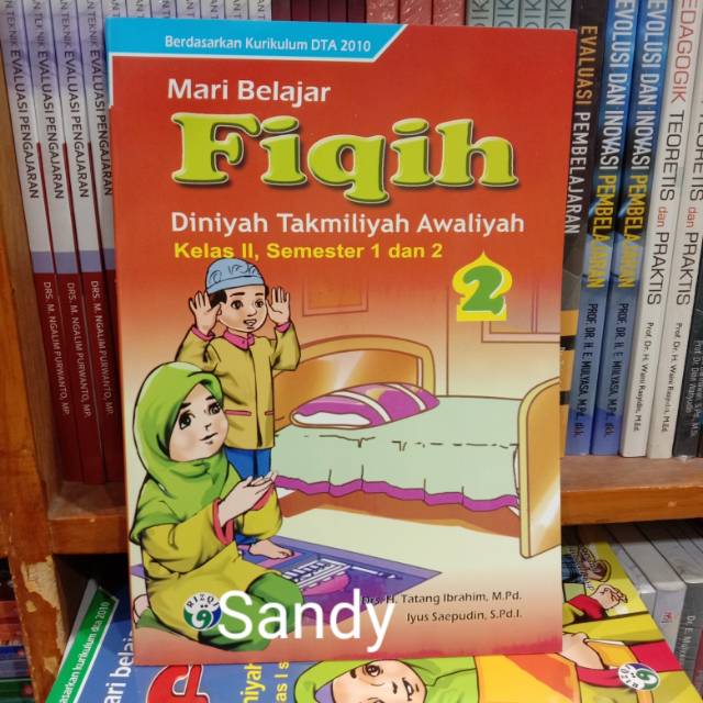 Jual Buku Mari Belajar Fiqih Kelas 2 DTA Diniyah Takmiliyah Awaliyah