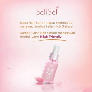 Jual Salsa Hair Serum Spray Ml Rose Keratin Repair Growth