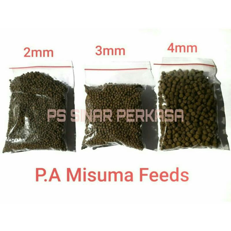 Jual PAKAN IKAN MURAH BERKUALITAS MISUMA FEED Kemasan 3kg Shopee