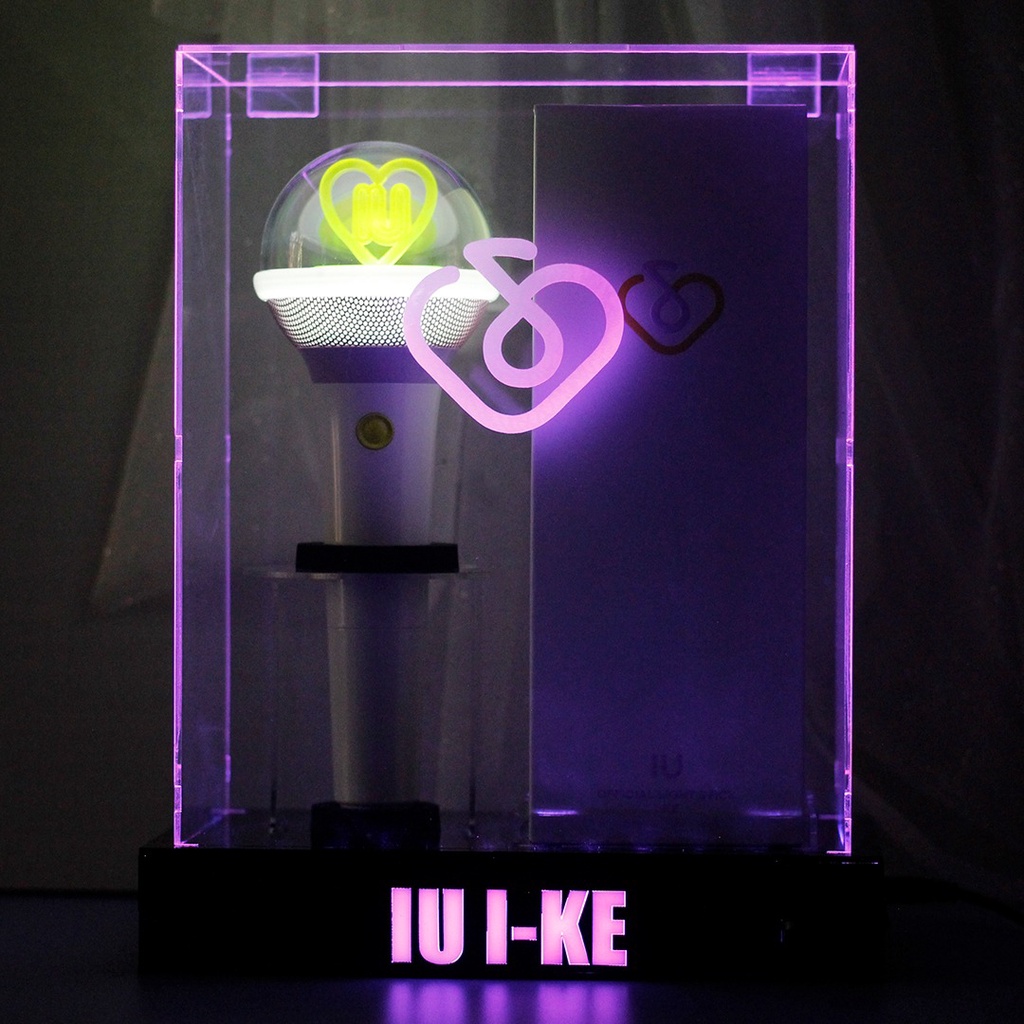 Jual Box Lightstick Iu Versi Dan Kardus Pakai Lampu Outline Rgb Box