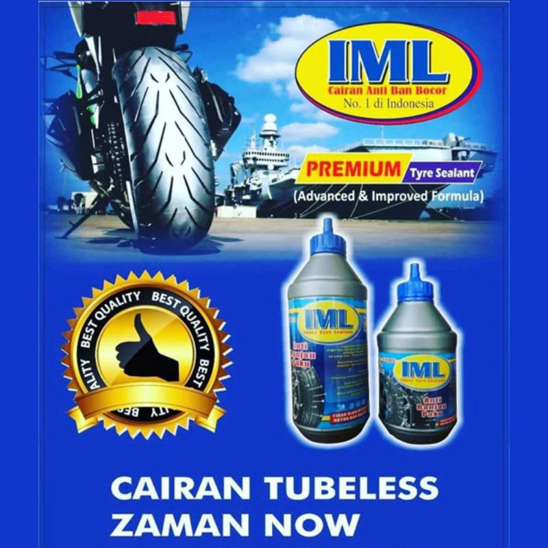 Jual IML 350ml Cairan Anti Ban Bocor Cairan Ban Tubles Shopee Indonesia