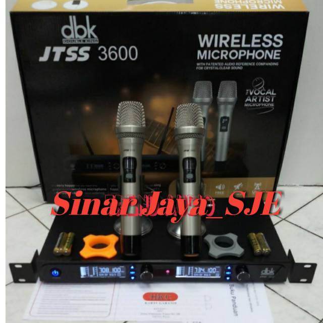 Jual Mic Wireless Dbk Jtss Wireless Microphone Multi Channel